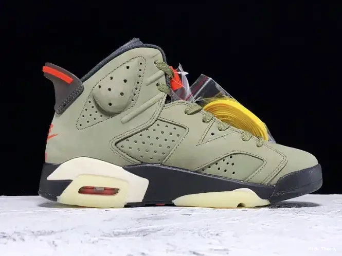 Kicktheory Air Travis Jordan x CN1084-200 Medium Olive 6 Scott 0523